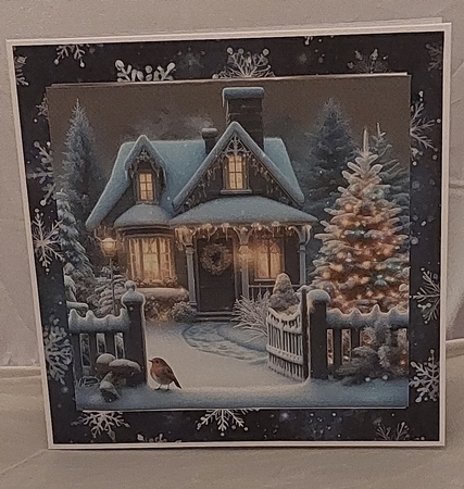 Christmas Cottage Scenes 2 by Marion Harding