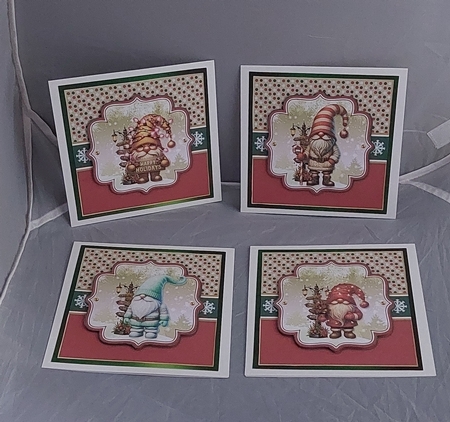 Gnome Greetings Toppers Set 2 by Marion Harding