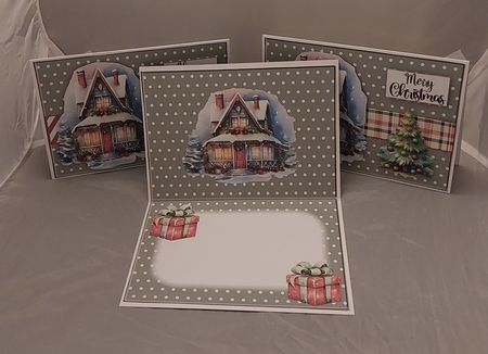 7x5 Varied Christmas Card Mini Kit by Marion Harding