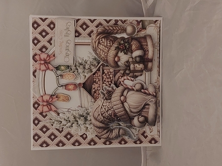 Get Knitted its Christmas 7 XL Shaped Card Kit by Marion Harding