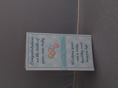 A GIFT FOR YOUR NEW BABY SON by Marion Harding