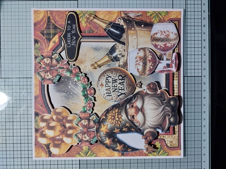 Happy Gnome Year 10 XL Shaped Card Kit by Marion Harding