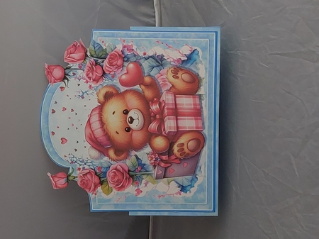 Valentine Love Bears Blue Series Kit-4 by Marion Harding