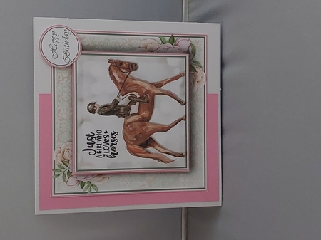 Horse love one  by Marion Harding