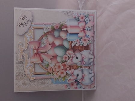 March into Spring 3 XL Shaped Card Kit by Marion Harding