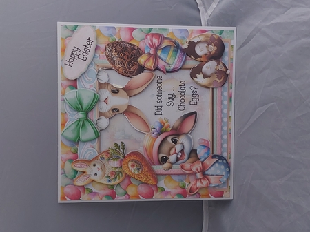 Peeping into Spring 7 XL Shaped Card Kit by Marion Harding