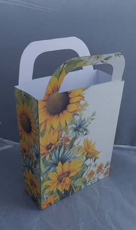 Floral edge gift bag 6 by Marion Harding
