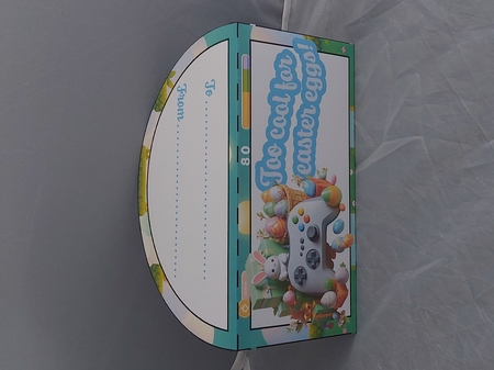 Too Cool For Easter Eggs Gaming Bunny Money Wallet by Marion Harding