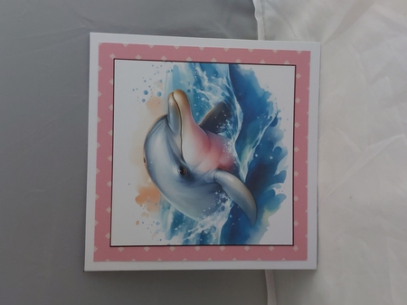 Dolphin Card Toppers by Marion Harding