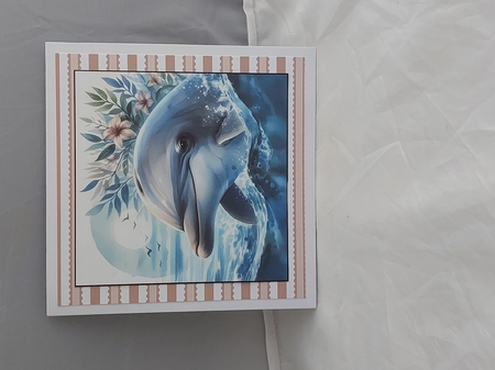 Dolphin Card Toppers by Marion Harding