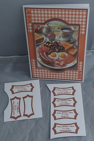 A Fried Breakfast - 5x7 by Marion Harding