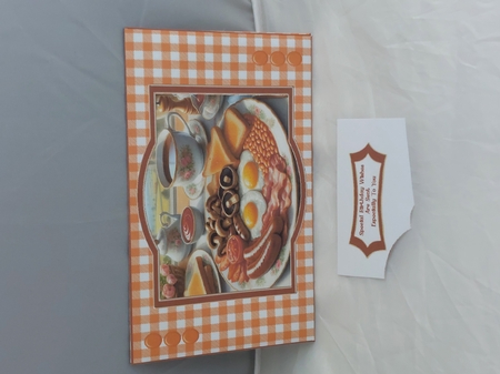 A Fried Breakfast - Money Wallet by Marion Harding