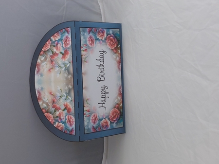 January Birth Flower Money Wallet by Marion Harding