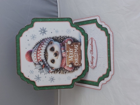 Winter Hedgehog 3 Shaped Easel Card Mini Kit by Marion Harding