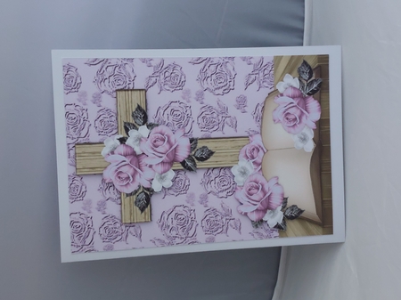 A5  Sympathy Roses Mini Kit by Marion Harding