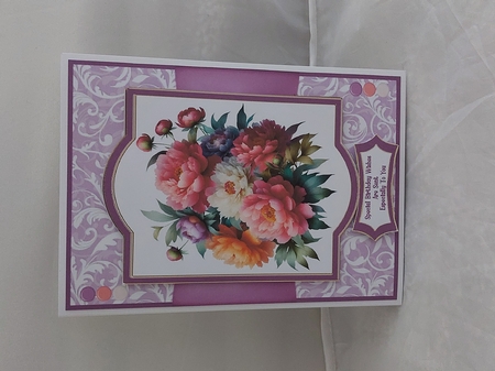 Spring Peonies - 5x7 by Marion Harding
