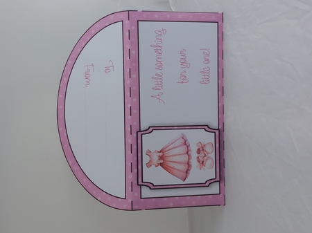 Tiny Baby Girl Clothes Money Wallet by Marion Harding