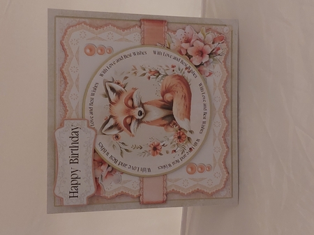 Foxy Wishes 5 6x6 Simply Cards  by Marion Harding