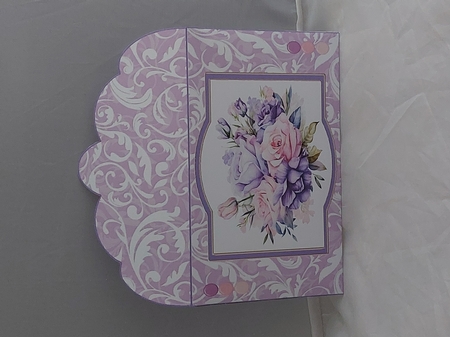 Beautiful Roses & Lisianthus - Money Wallet by Marion Harding