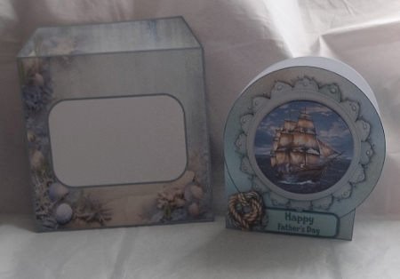 Maritime Wonder  - Fathers Day/ ~Birthday Day Card by Marion Harding