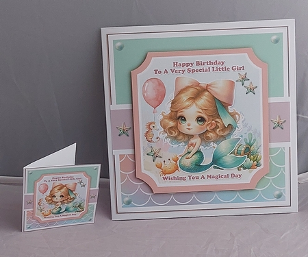 Adorable Baby Mermaid by Marion Harding