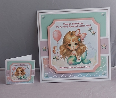 Adorable Baby Mermaid 3 by Marion Harding