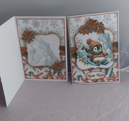 Christmas Penguins Mini Kit by Marion Harding