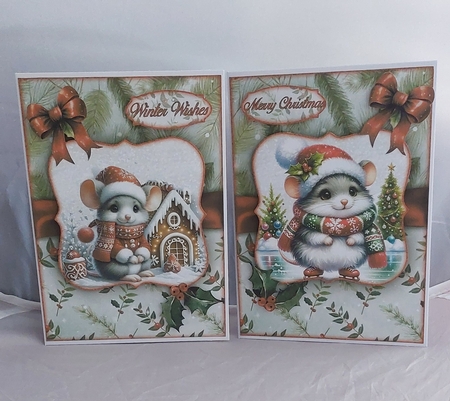 Christmas Mouse Mini Kit  by Marion Harding