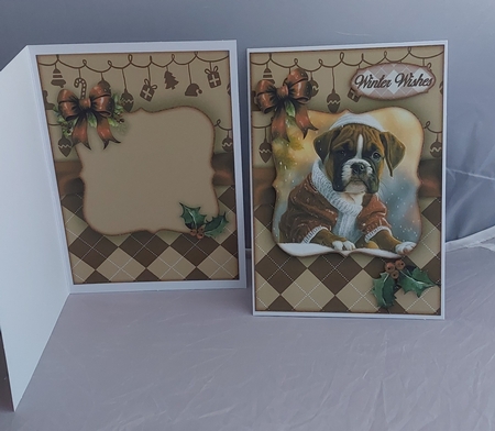 Christmas Boxer Mini Kit by Marion Harding