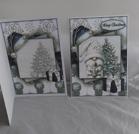 Winter White Gnomes Mini Kit  by Marion Harding