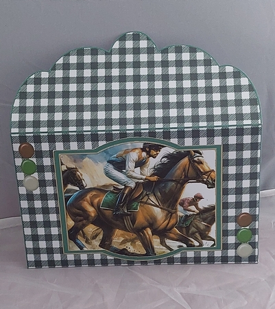 The Jockey - Money Wallet by Marion Harding