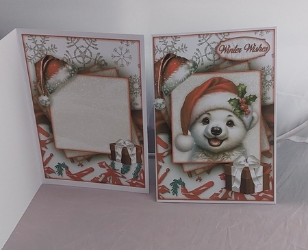 Christmas Animals In Hats Mini Kit 2 by Marion Harding