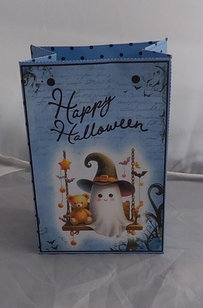 Ghostie on a Swing Mini Gift Bag by Marion Harding