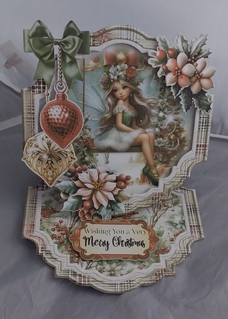 A Christmas Fairytale 4 Shaped Easel by Marion Harding