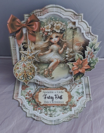 A Christmas Fairytale 12 Shaped Easel by Marion Harding