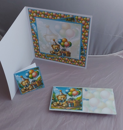Bear...thday fun 8x8 by Marion Harding