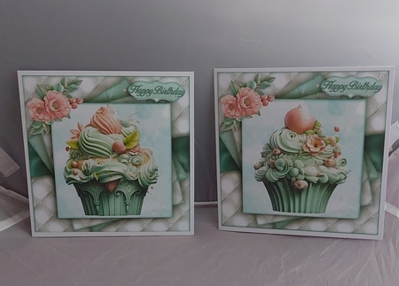 Summer Cupcakes MIni Kit 7X7 by Marion Harding
