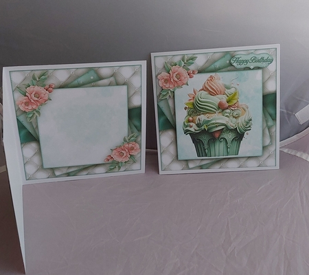 Summer Cupcakes MIni Kit 7X7 by Marion Harding