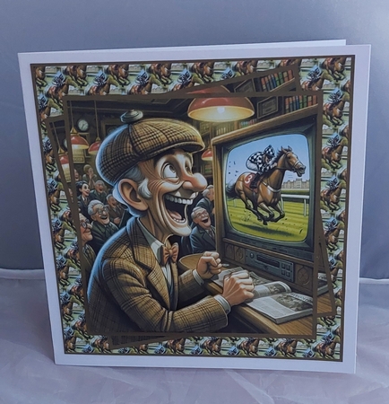 Betting Bob 7x7 by Marion Harding