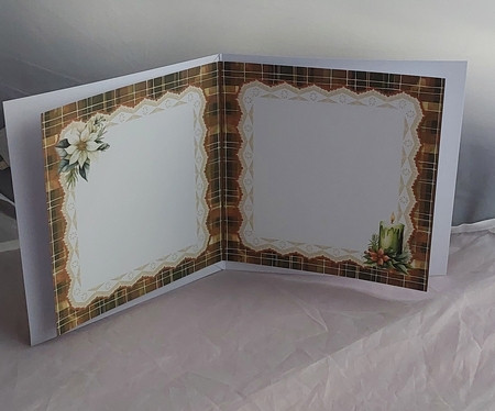 Little Christmas Robin 2 6x6 Simply Cards  by Marion Harding