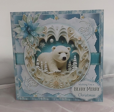 Frosty Christmas 2 6x6 Simply Cards  by Marion Harding