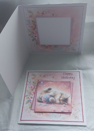 Sweet Kitten Birthday by Marion Harding