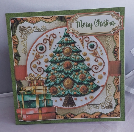 Christmas Has Begun 7 6x6 Simply Cards  by Marion Harding