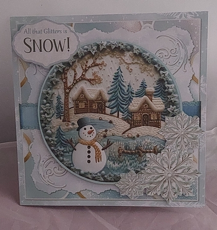 Frosty Christmas 20 6x6 Simply Cards  by Marion Harding