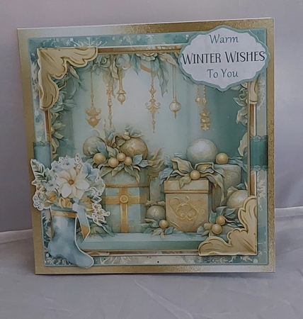 Dreaming of Christmas 3 6x6 Simply Cards  by Marion Harding