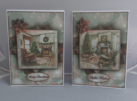 Cozy Christmas Room Mini Kit by Marion Harding