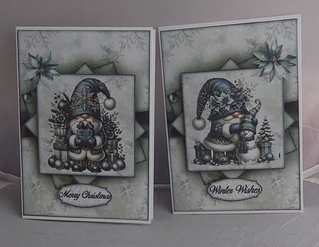 Blue Winter Gnome Mini Kit by Marion Harding