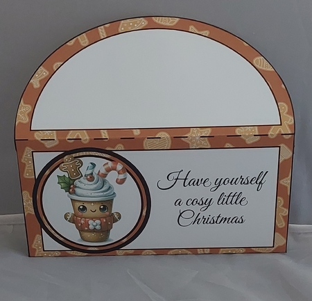 Coffee Loving Christmas Money Wallet by Marion Harding
