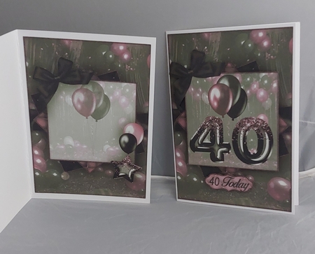 Black & Purple Ages 16-40 Mini Kit by Marion Harding