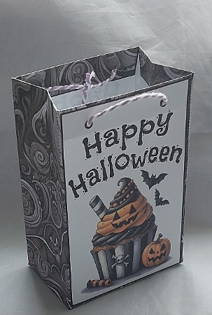 Halloween Scarefest Treats Mini Gift Bag by Marion Harding